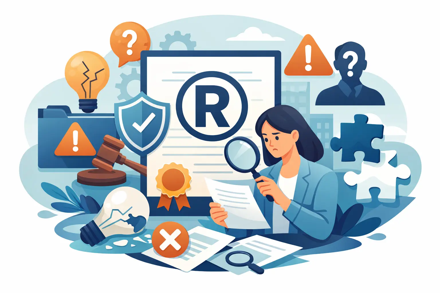 9 errores comunes al registrar marca