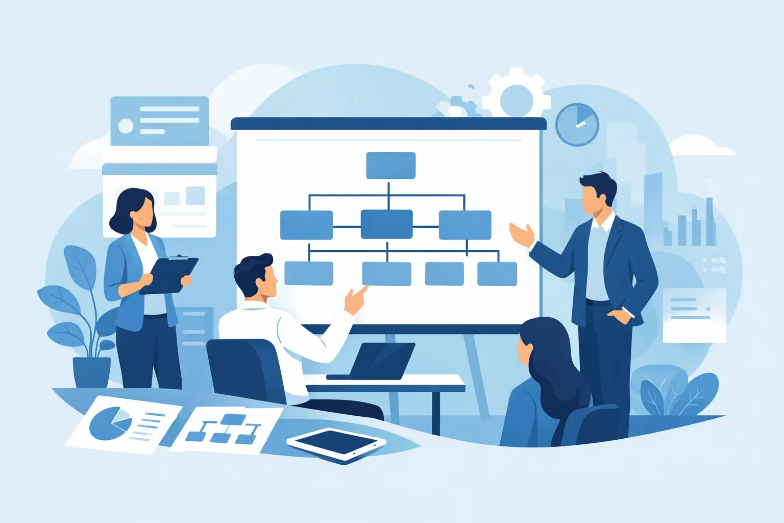 Ejemplo de manual de organización de empresa