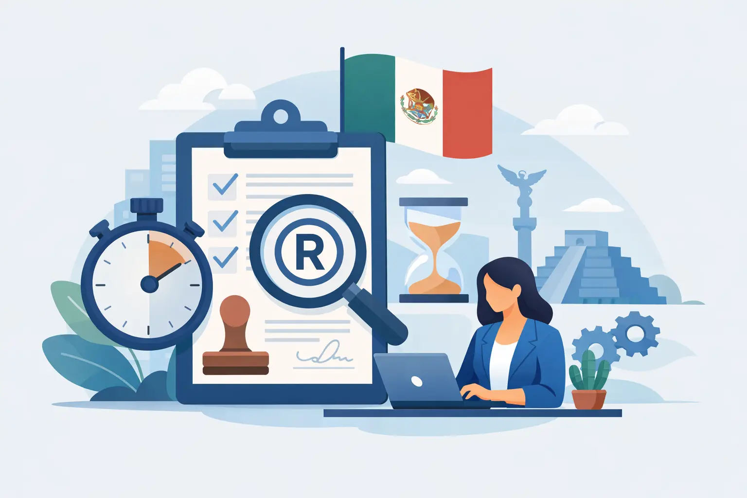 Cuánto tarda registro de marca en México