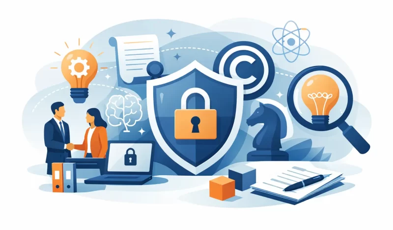 Guía de protección de propiedad intelectual empresarial