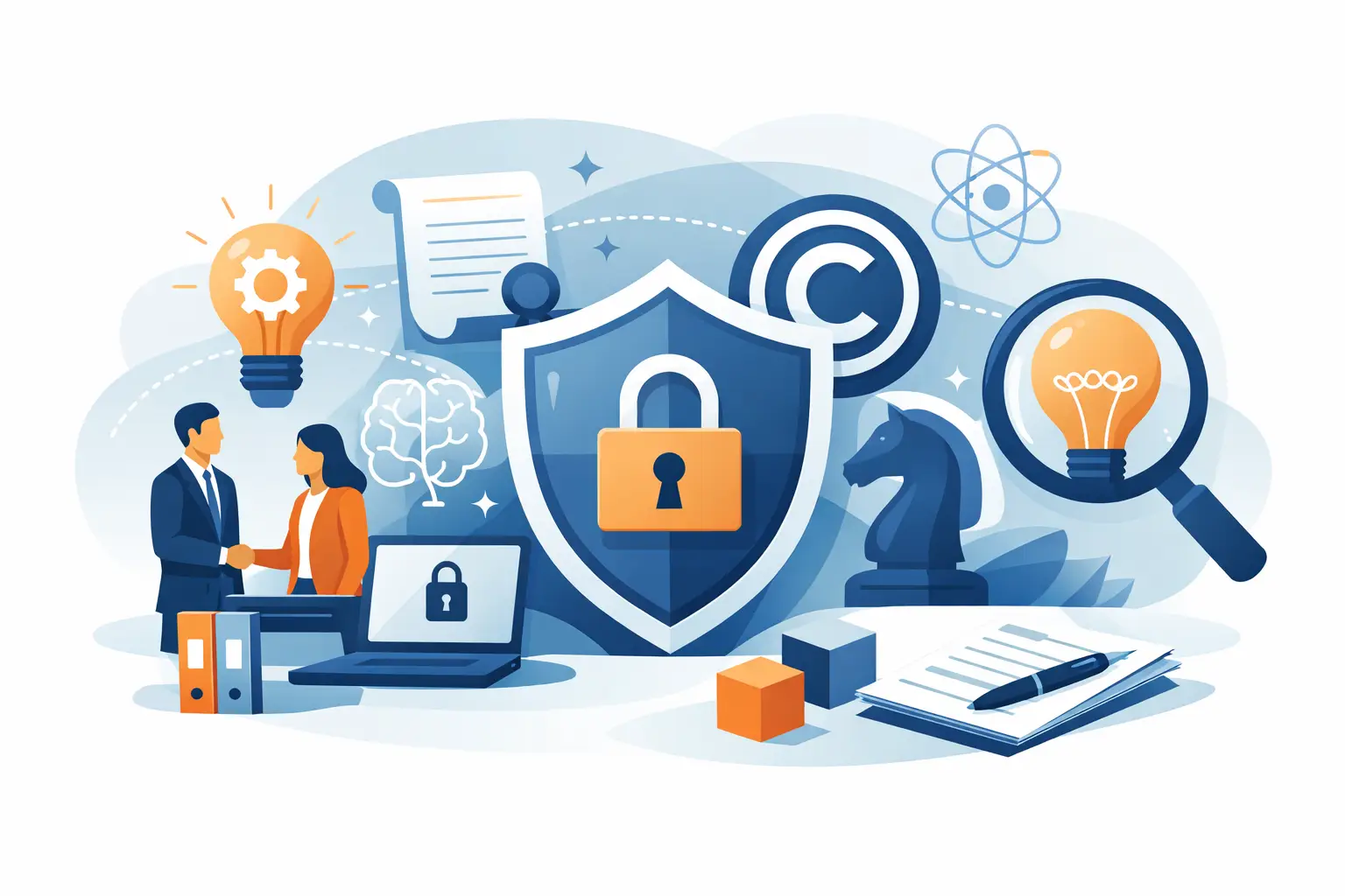 Guía de protección de propiedad intelectual empresarial