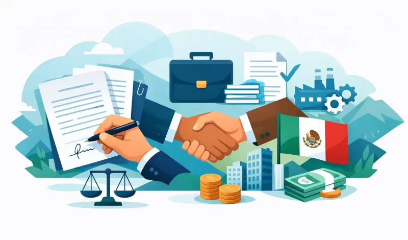 Tipos de contratos empresariales en México