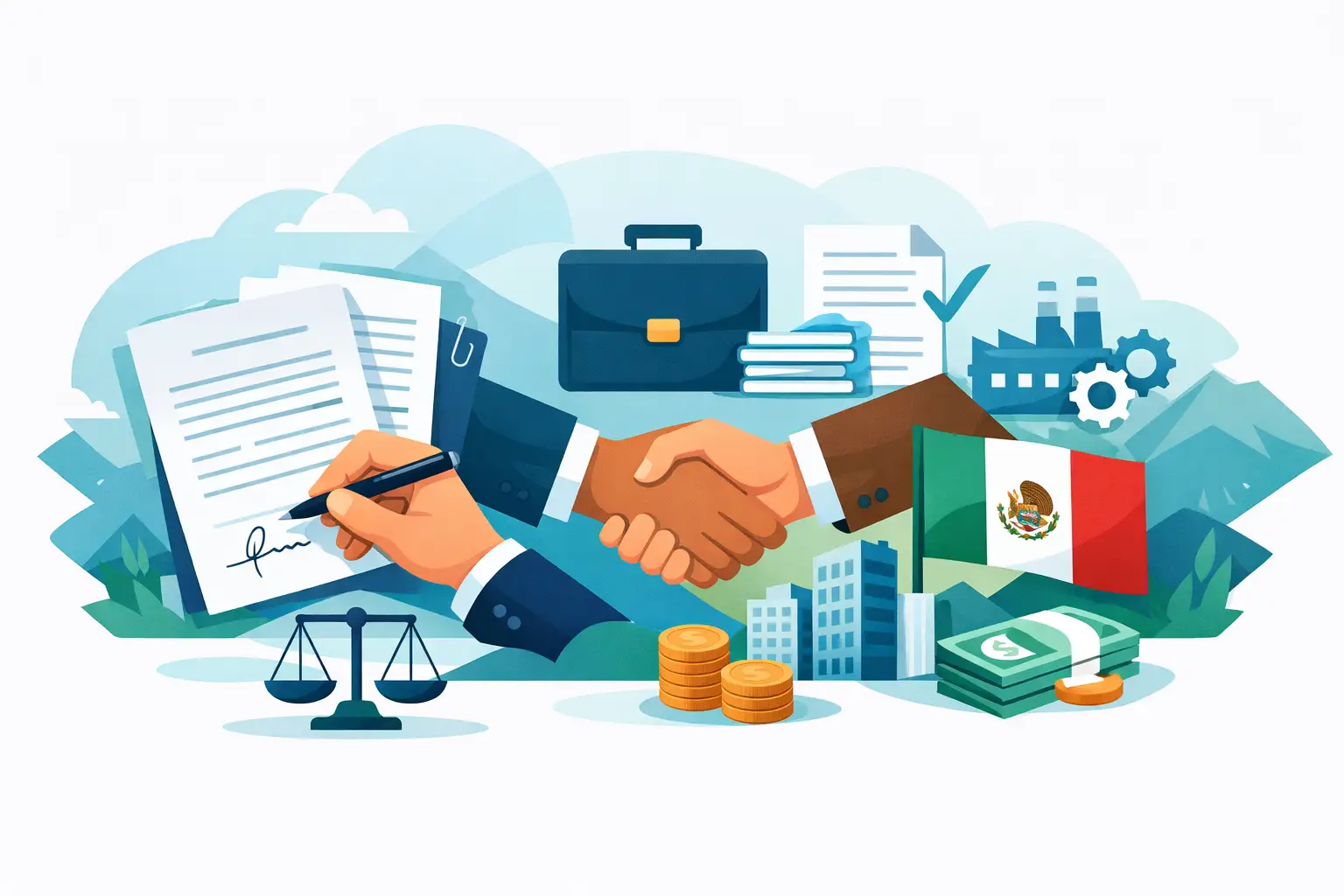Tipos de contratos empresariales en México