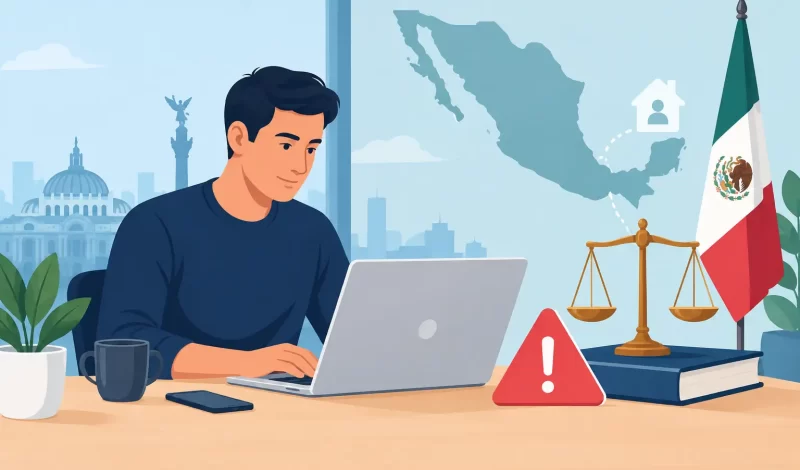 Riesgos legales de trabajadores remotos en México